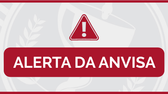 Imagem da notícia Alerta da Anvisa