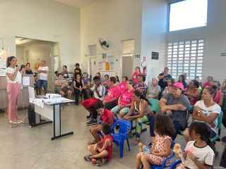 A seccional de Araraquara realizou em 29 de abril de 2024 a Ação da Dengue na USF Jockey Club São Carlos, que recebeu mais de 50 pessoas entre pacientes e grupos da caminhada.