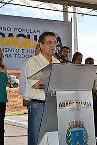 O prefeito Marcelo Barbieri destacou a assistência farmacêutica do município