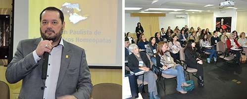 Dr. Pedro Menegasso e público do Fórum