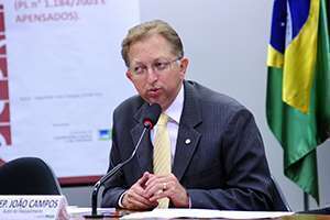 O deputado João Campos (PSDB-GO) é relator da Comissão (Crédito: Câmara dos Deputados)