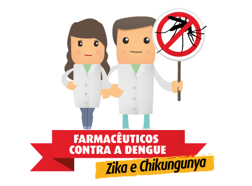 Campanha Farmacêuticos contra dengue, chikungunya e zika