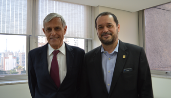 O presidente da Unifar e o presidente do CRF-SP juntos pelo crescimento da profissão 