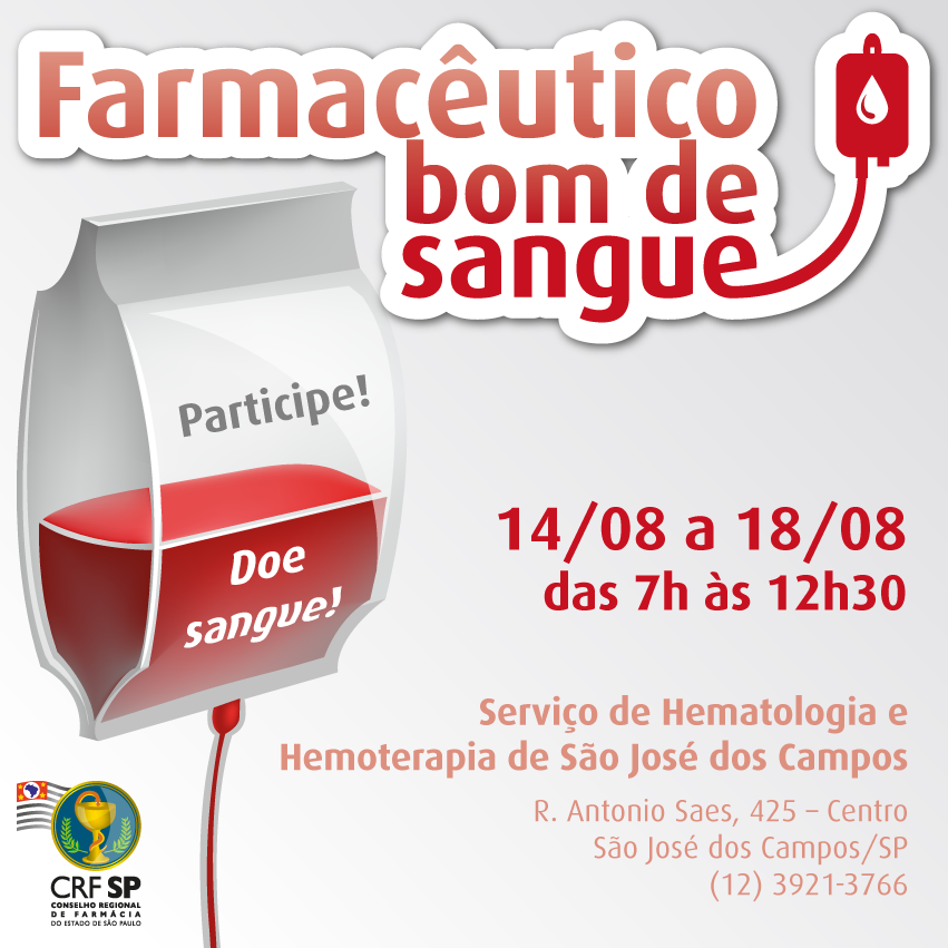 Farmacêutico Bom de Sangue em São José dos Campos