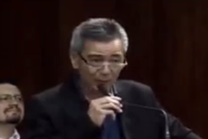 Vereador Arnaldo da Farmácia defende PL em plenário