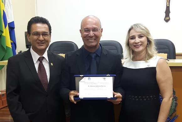 Dr. Evandro Yashuda, Dr. Marcos Antônio Corrêa e Dra. Luciana Canetto