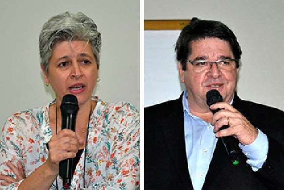 Dra. Eliete Bachrany  e Dr. José Vanilton de Almeida