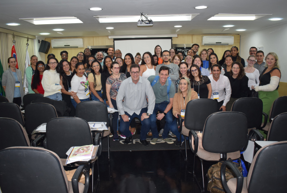 Participantes do curso em São Paulo no dia 21 de fevereiro 