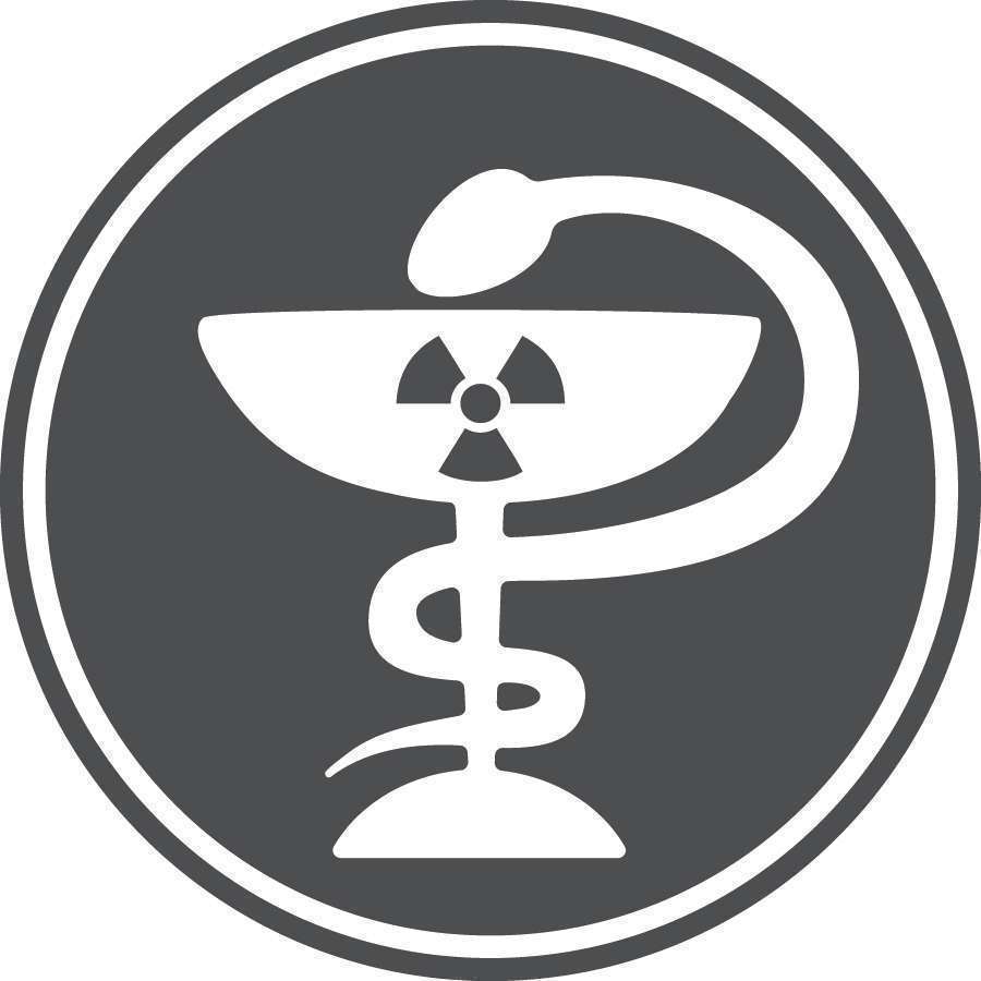 imagem ilustrativa com uma cobra enrolada em uma taça e na taça um desenho de radioativo