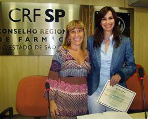 Dr Raquel Rizzi oficializa a diplomação da conselheira eleita dra. Maria Fernanda Carvalho
