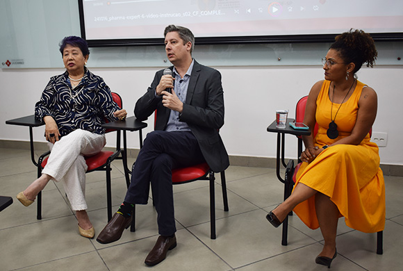 Dra Margareth Akemi Kishi, Dr Flávio Alves e Dra. Cleide da Silva Soares