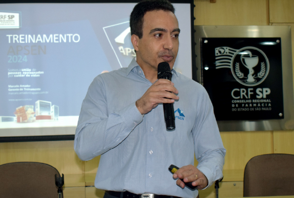 Marcelo Amador é gerente de Treinamento da Apsen Farmacêutica