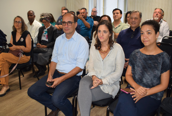 Público presente durante o evento